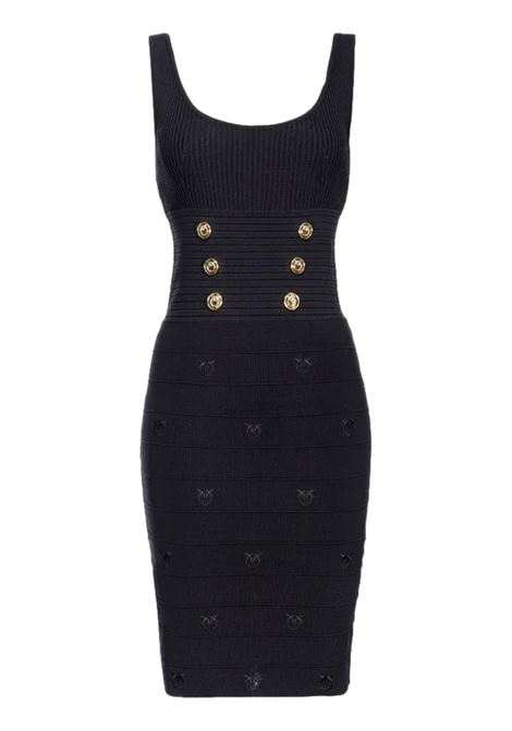 MINI ABITO JACQUARD LOVE BIRDS PINKO | Abiti | 102879 A1LKZ99